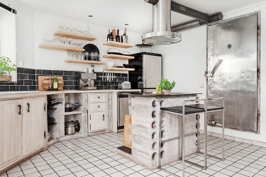 Countertop tiles - การออกแบบดั้งเดิมของพื้นผิวการทำงาน ตัวเลือก 195+ (ภาพถ่าย) สำหรับห้องครัวและห้องน้ำ