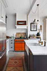 Countertop tiles - การออกแบบดั้งเดิมของพื้นผิวการทำงาน ตัวเลือก 195+ (ภาพถ่าย) สำหรับห้องครัวและห้องน้ำ