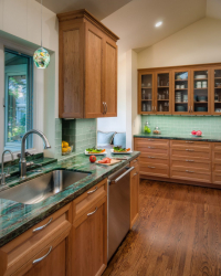 Countertop tiles - การออกแบบดั้งเดิมของพื้นผิวการทำงาน ตัวเลือก 195+ (ภาพถ่าย) สำหรับห้องครัวและห้องน้ำ