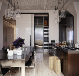 Countertop tiles - การออกแบบดั้งเดิมของพื้นผิวการทำงาน ตัวเลือก 195+ (ภาพถ่าย) สำหรับห้องครัวและห้องน้ำ