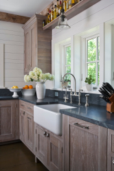 Countertop tiles - การออกแบบดั้งเดิมของพื้นผิวการทำงาน ตัวเลือก 195+ (ภาพถ่าย) สำหรับห้องครัวและห้องน้ำ