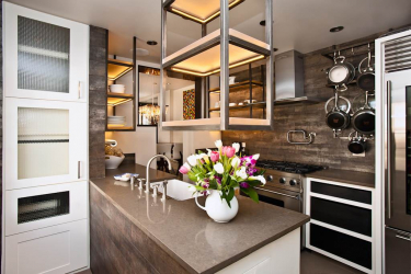 Countertop tiles - การออกแบบดั้งเดิมของพื้นผิวการทำงาน ตัวเลือก 195+ (ภาพถ่าย) สำหรับห้องครัวและห้องน้ำ