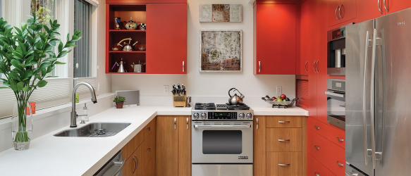 Countertop tiles - การออกแบบดั้งเดิมของพื้นผิวการทำงาน ตัวเลือก 195+ (ภาพถ่าย) สำหรับห้องครัวและห้องน้ำ