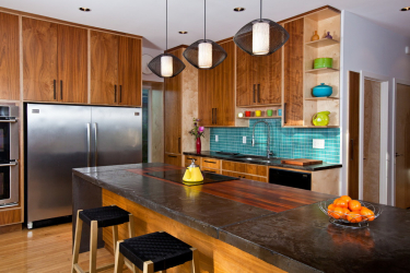 Countertop tiles - การออกแบบดั้งเดิมของพื้นผิวการทำงาน ตัวเลือก 195+ (ภาพถ่าย) สำหรับห้องครัวและห้องน้ำ