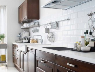 O secador de cozinha para ware em um caso (115 + fotos) - construído em, angular, de um aço inoxidável. Qual você escolhe?