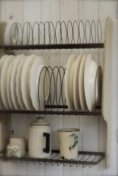 O secador de cozinha para ware em um caso (115 + fotos) - construído em, angular, de um aço inoxidável. Qual você escolhe?