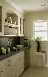 O secador de cozinha para ware em um caso (115 + fotos) - construído em, angular, de um aço inoxidável. Qual você escolhe?