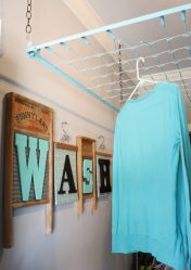 85+ Fotos de ferramentas para secar roupas na sacada faça você mesmo: Cabide, Lianas, Cordas. Qual opção escolher?