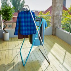 85+ Fotos de ferramentas para secar roupas na sacada faça você mesmo: Cabide, Lianas, Cordas. Qual opção escolher?