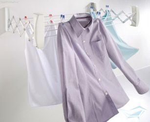 85+ Fotos de ferramentas para secar roupas na sacada faça você mesmo: Cabide, Lianas, Cordas. Qual opção escolher?