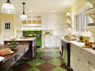 Como escolher uma cor para a cozinha: Dicas práticas (mais de 200 fotos)