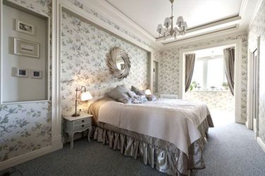 A combinação de papel de parede e móveis no interior da sala de estar / quarto / cozinha / berçário. Quão importante é a escolha?
