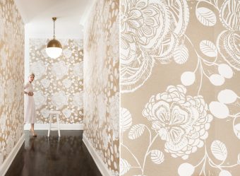 A combinação de papel de parede e móveis no interior da sala de estar / quarto / cozinha / berçário. Quão importante é a escolha?