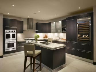 Wenge no interior: 160+ (foto) combinações de cores com mobiliário (design da sala de estar, quarto, corredor)