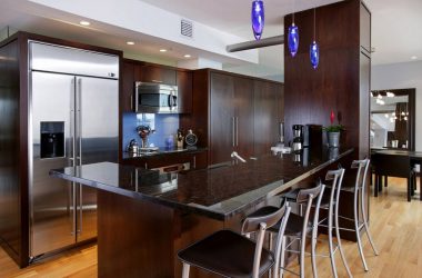 Wenge no interior: 160+ (foto) combinações de cores com mobiliário (design da sala de estar, quarto, corredor)