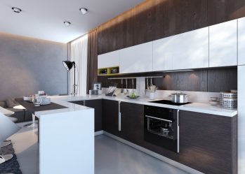 Wenge no interior: 160+ (foto) combinações de cores com mobiliário (design da sala de estar, quarto, corredor)