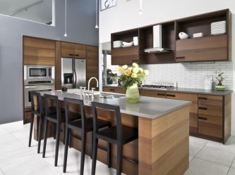 Wenge no interior: 160+ (foto) combinações de cores com mobiliário (design da sala de estar, quarto, corredor)