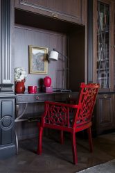 Wenge no interior: 160+ (foto) combinações de cores com mobiliário (design da sala de estar, quarto, corredor)