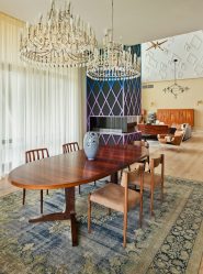 Wenge no interior: 160+ (foto) combinações de cores com mobiliário (design da sala de estar, quarto, corredor)