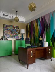 Wenge no interior: 160+ (foto) combinações de cores com mobiliário (design da sala de estar, quarto, corredor)