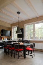 Wenge no interior: 160+ (foto) combinações de cores com mobiliário (design da sala de estar, quarto, corredor)