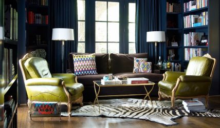 Wenge no interior: 160+ (foto) combinações de cores com mobiliário (design da sala de estar, quarto, corredor)