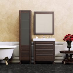 Wenge no interior: 160+ (foto) combinações de cores com mobiliário (design da sala de estar, quarto, corredor)
