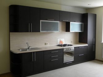 Wenge no interior: 160+ (foto) combinações de cores com mobiliário (design da sala de estar, quarto, corredor)