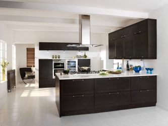 Wenge no interior: 160+ (foto) combinações de cores com mobiliário (design da sala de estar, quarto, corredor)