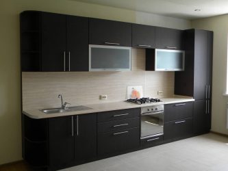 Wenge no interior: 160+ (foto) combinações de cores com mobiliário (design da sala de estar, quarto, corredor)