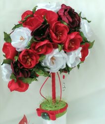 Como fazer uma flor a partir de uma fita Fazer as suas próprias mãos (mais de 90 fotos): Aulas Master simples para criar um Bud bonito