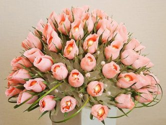 Como fazer flores de papel ondulado com suas próprias mãos? 125 Fotos e 5 workshops simples