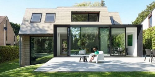 Passarelas no país de telhas de pavimentação - Design de um belo pátio (120+ fotos)