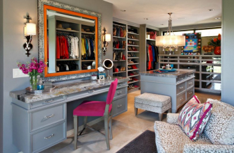 Dressing table with mirror and lighting: 140+ (Photo) Options for your bedroom