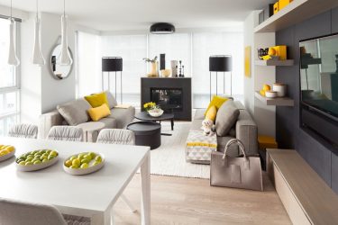 Beautiful Corner Living Rooms - 215+ Fotos Melhores soluções Economize espaço (closet, lareira, sofá)