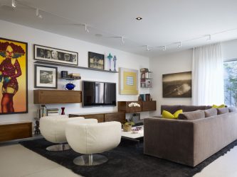 Beautiful Corner Living Rooms - 215+ Fotos Melhores soluções Economize espaço (closet, lareira, sofá)