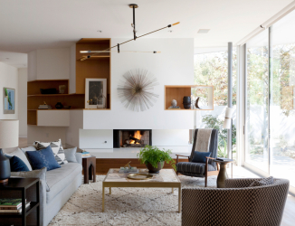 Beautiful Corner Living Rooms - 215+ Fotos Melhores soluções Economize espaço (closet, lareira, sofá)