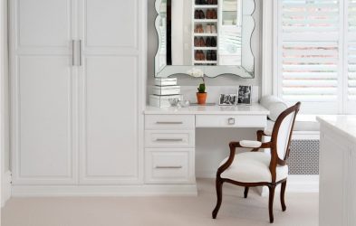 Guarda-roupa de canto moderno no quarto: de pequeno a grande porte. Qual poderia ser o seu conteúdo?