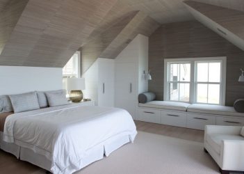 Guarda-roupa de canto moderno no quarto: de pequeno a grande porte. Qual poderia ser o seu conteúdo?