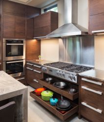 Como fazer uma cozinha estreita e longa: nuances e truques para um pequeno interior (mais de 175 fotos)