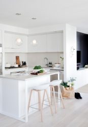 Como fazer uma cozinha estreita e longa: nuances e truques para um pequeno interior (mais de 175 fotos)