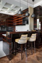 Como fazer uma cozinha estreita e longa: nuances e truques para um pequeno interior (mais de 175 fotos)