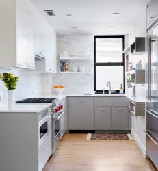 Como fazer uma cozinha estreita e longa: nuances e truques para um pequeno interior (mais de 175 fotos)