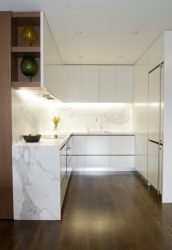 Como fazer uma cozinha estreita e longa: nuances e truques para um pequeno interior (mais de 175 fotos)
