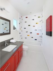 Design de banheiro com e sem pia: Escolhendo móveis (mais de 165 fotos). O que é preferido?