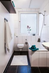 Design de banheiro com e sem pia: Escolhendo móveis (mais de 165 fotos). O que é preferido?