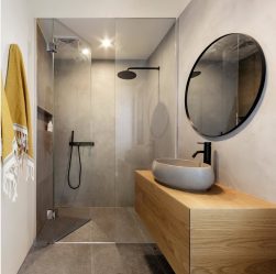 Design de banheiro com e sem pia: Escolhendo móveis (mais de 165 fotos). O que é preferido?
