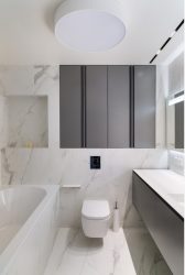 Design de banheiro com e sem pia: Escolhendo móveis (mais de 165 fotos). O que é preferido?