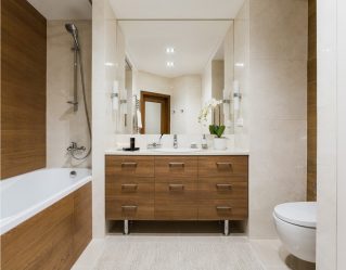 Design de banheiro com e sem pia: Escolhendo móveis (mais de 165 fotos). O que é preferido?