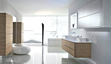Design de banheiro com e sem pia: Escolhendo móveis (mais de 165 fotos). O que é preferido?